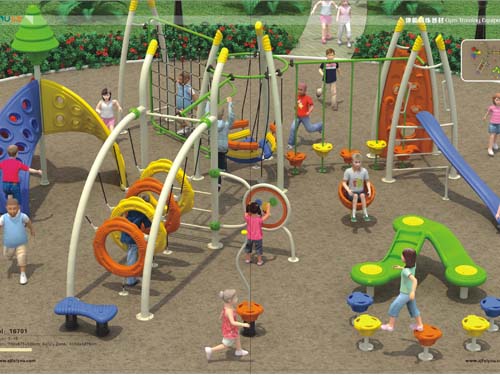 FY804定制兒童爬網游樂設施