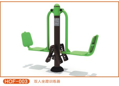 雙人坐蹬訓練器